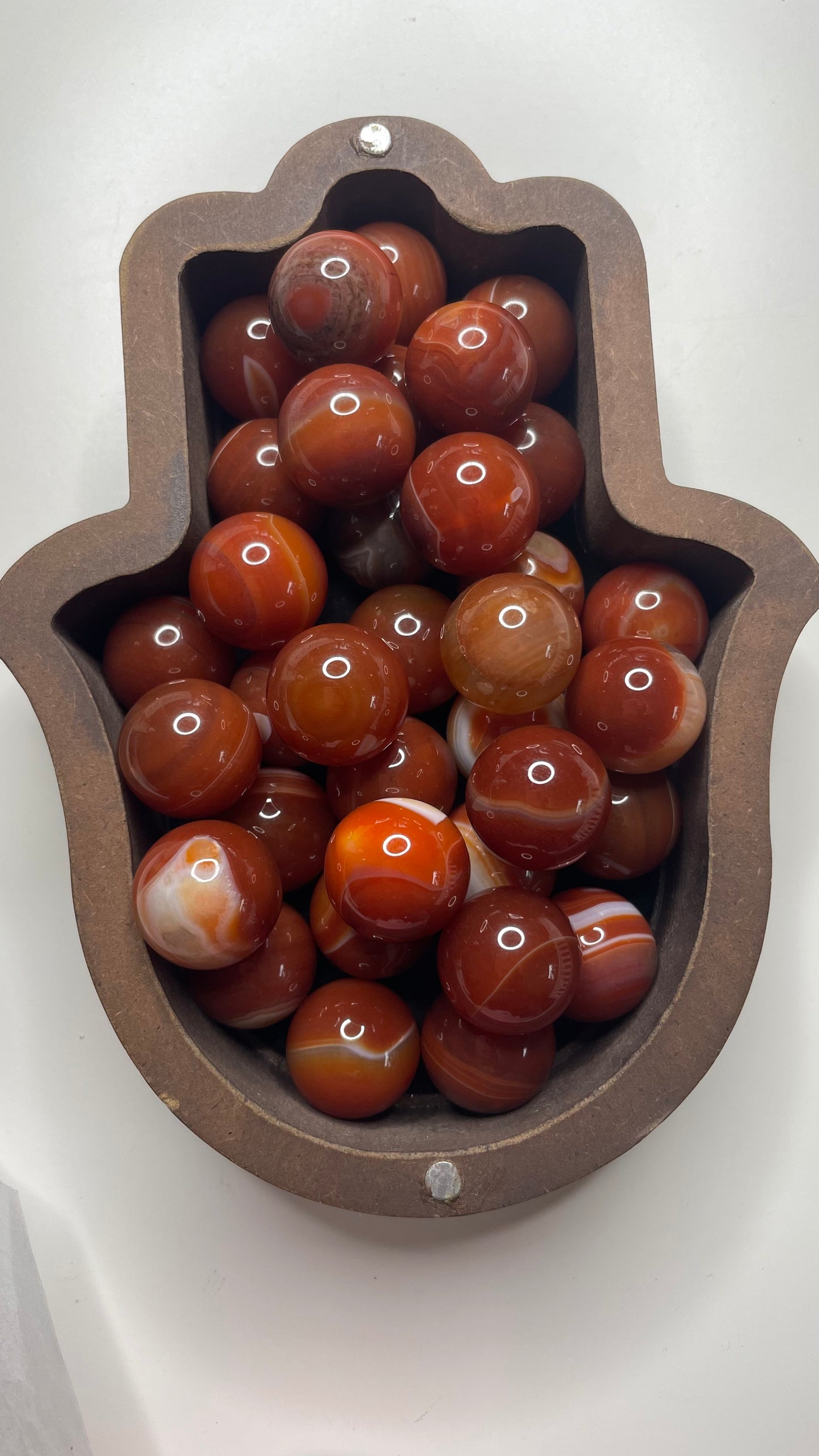 Mini Carnelian Sphere