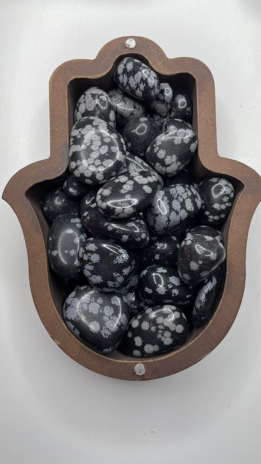 Snowflake Obsidian Tumble