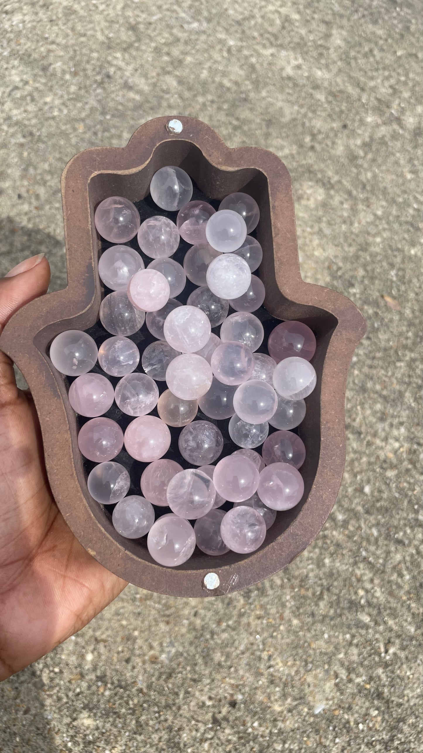 Rose Quartz Mini Sphere