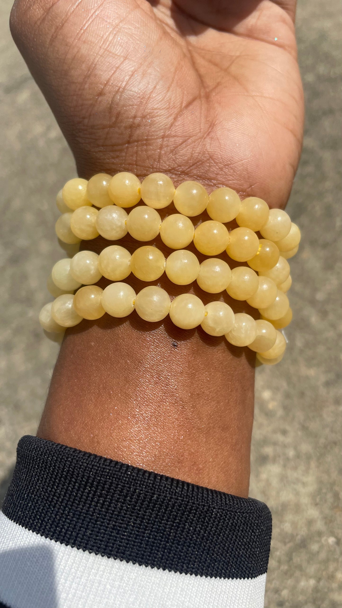 Yellow Calcite Bracelet