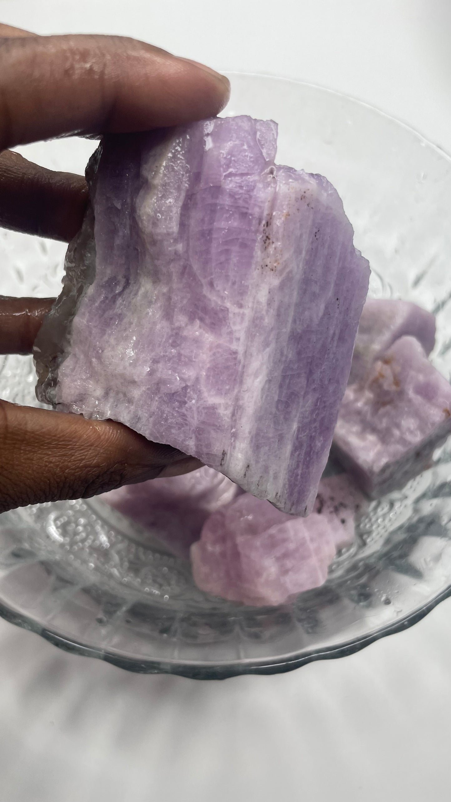 Raw Kunzite