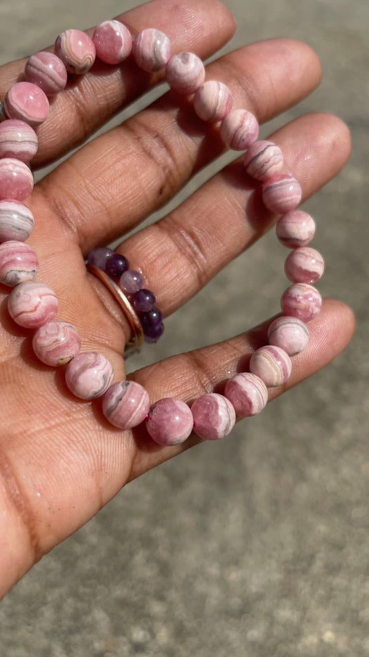 Rhodochrosite Bracelet