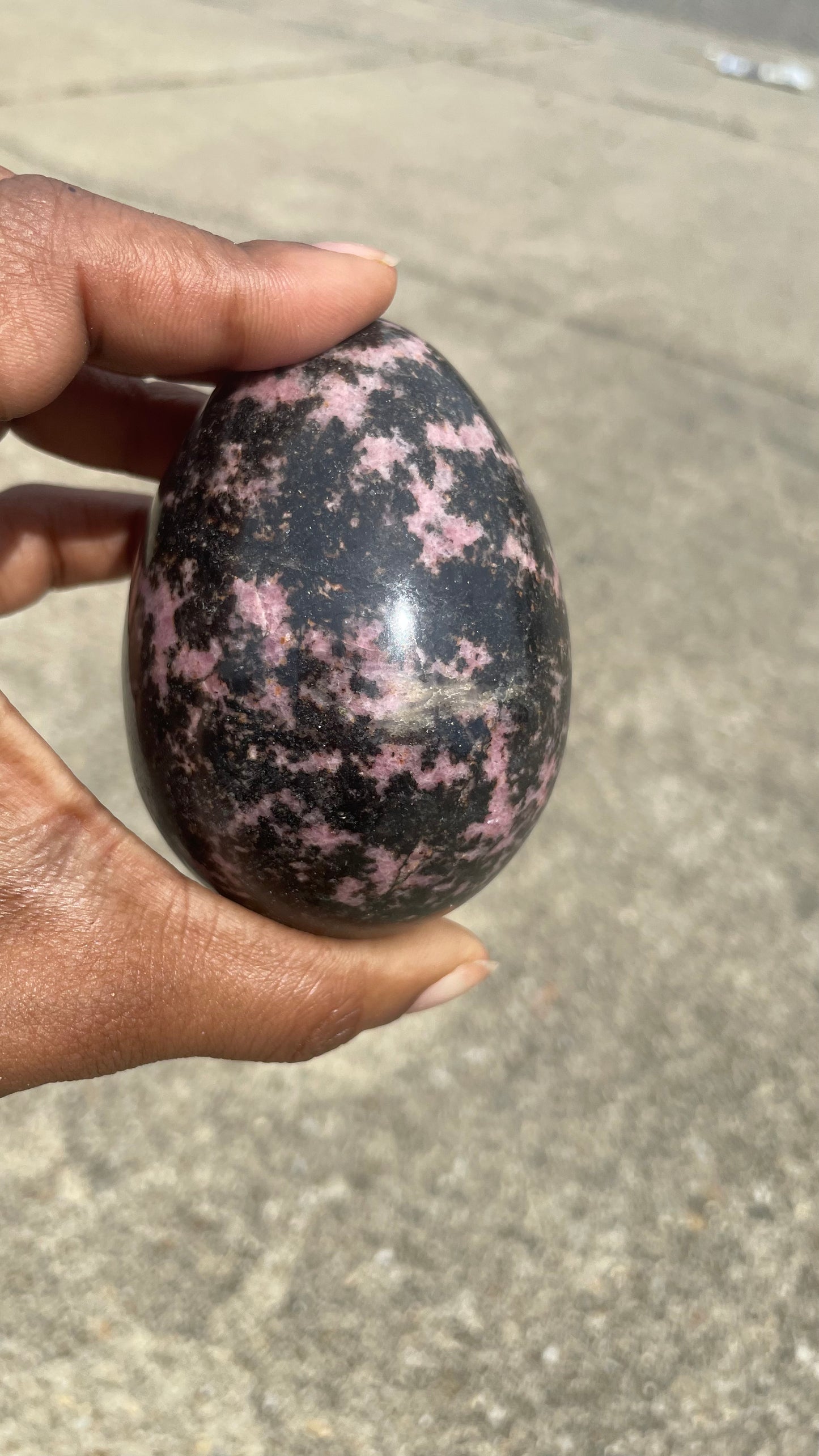 Rhodonite Egg