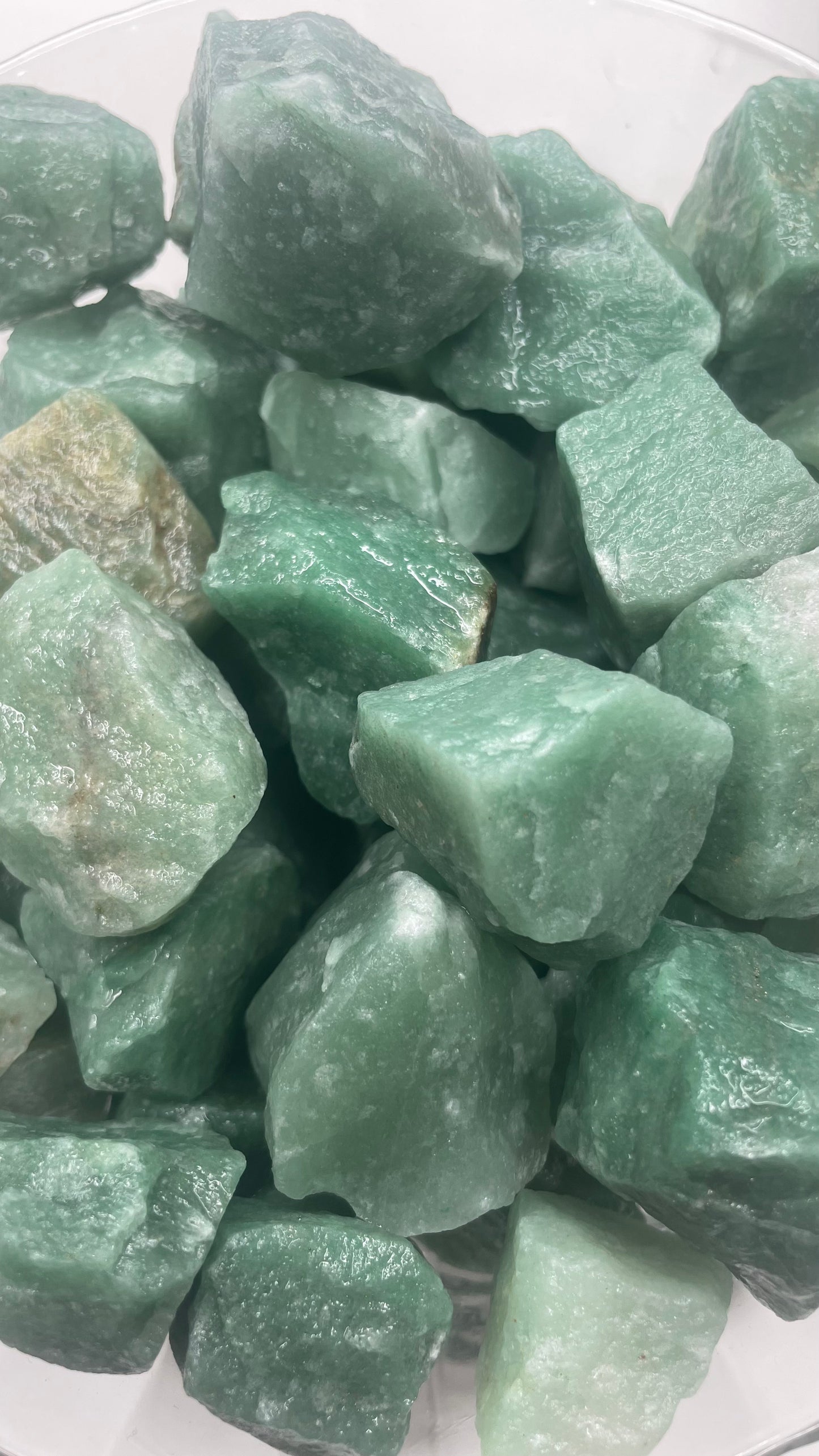 Raw Green Aventurine