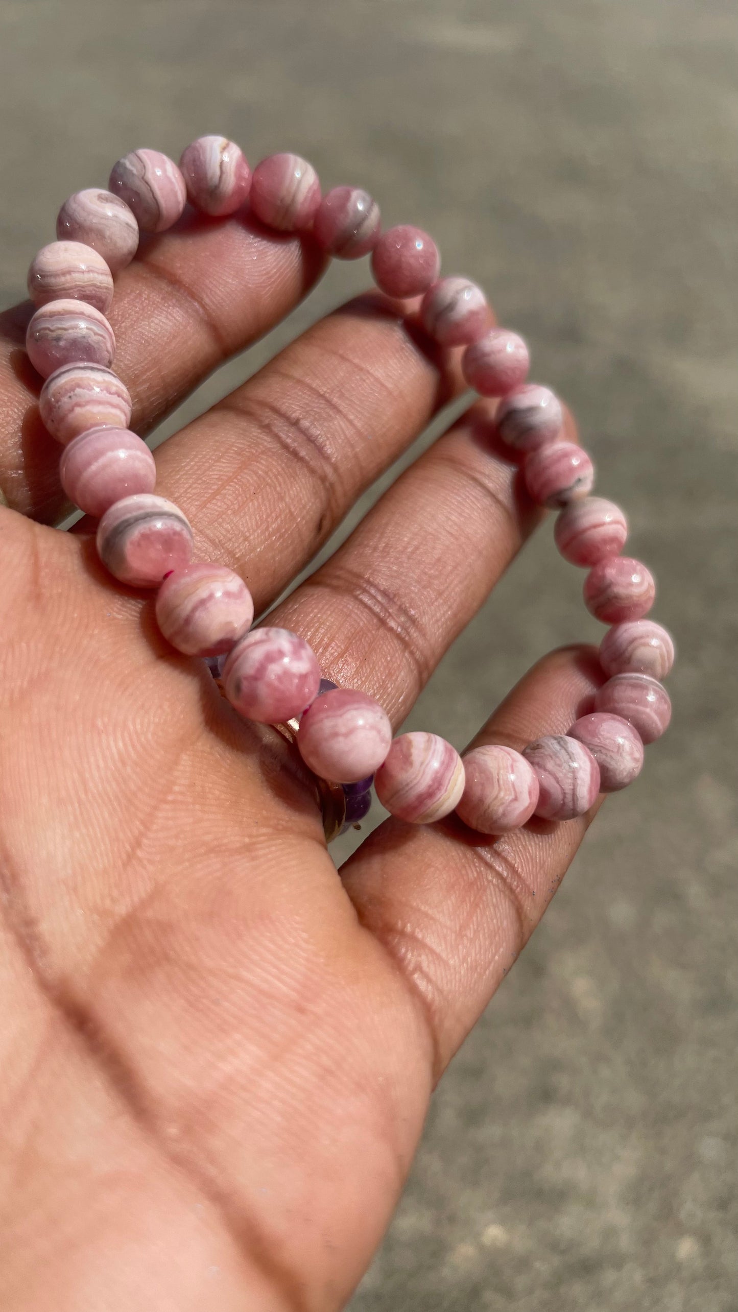 Rhodochrosite Bracelet