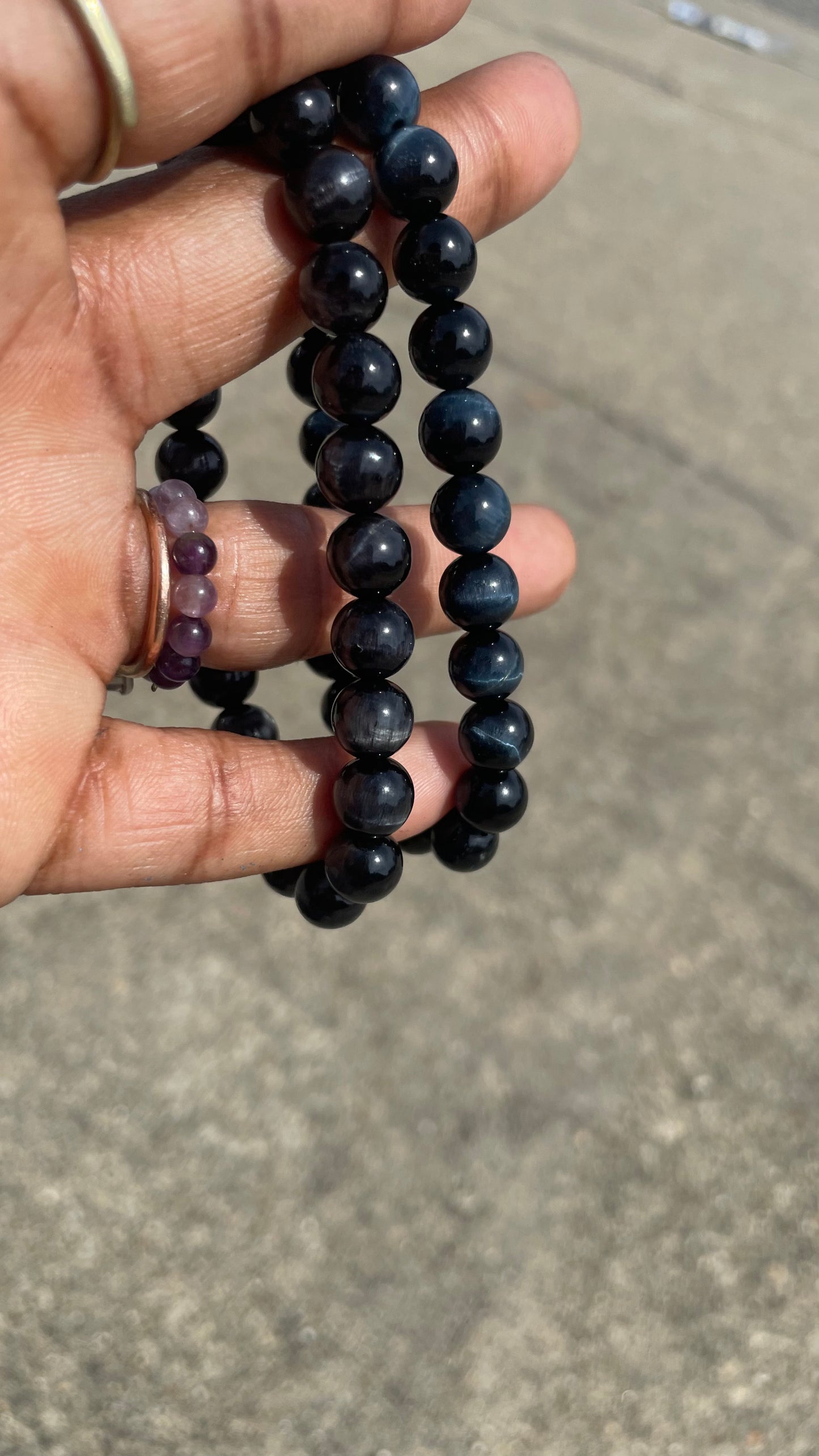 Blue Tiger’s Eye Bracelet